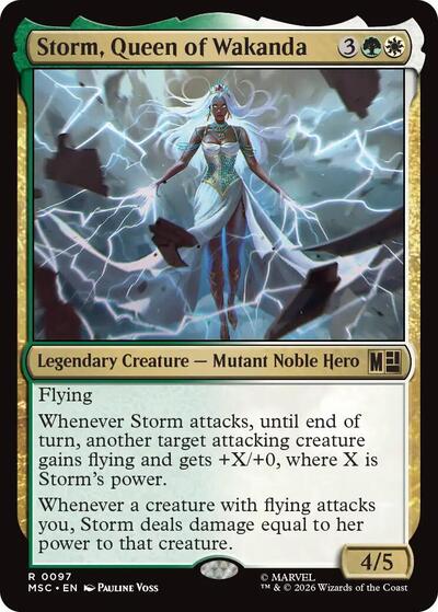Storm Queen of Wakanda Surge Foil