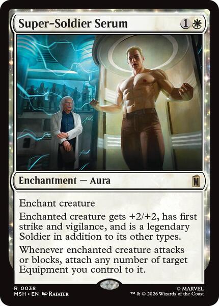 Super-Soldier Serum - Marvel Super Heroes - magic