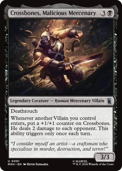 Crossbones Malicious Mercenary