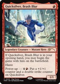 Quicksilver, Brash Blur - Magic: The Gathering Standard Showdown Promos trading card