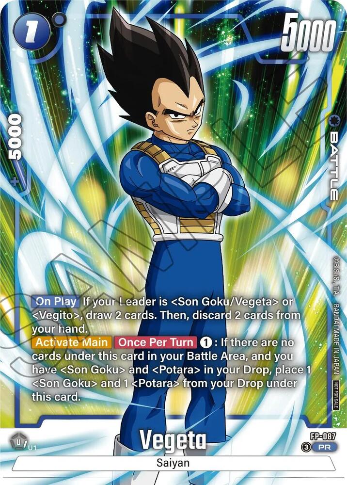 Vegeta - FP-087 (Tournament Pack 11) - Tournament and Championship