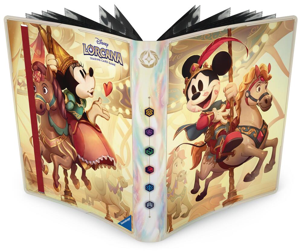Disney Lorcana 9-Pocket Portfolio - Fabled Mickey Mouse and Minnie