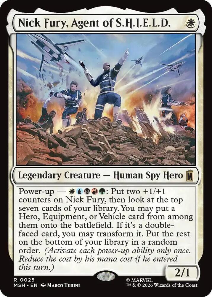 Nick Fury, Agent of S.H.I.E.L.D. - Marvel Super Heroes - Magic
