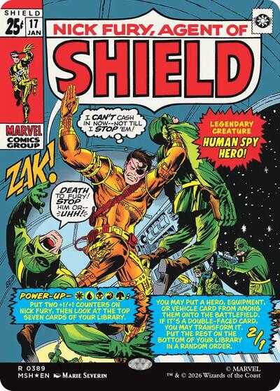 Nick Fury, Agent of S.H.I.E.L.D. (Borderless) (0389)