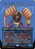 Ms. Marvel, Kamala Khan (Borderless) - Marvel Super Heroes - Magic
