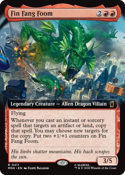 Fin Fang Foom Extended Art