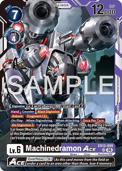 Machinedramon ACE card