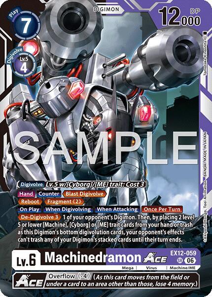 Machinedramon ACE EX12-059 SR card