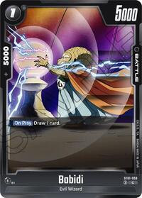Babidi - ST01-059 - Dragon Ball Super: Fusion World Story Booster 01 trading card