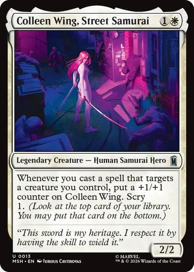 Colleen Wing Street Samurai