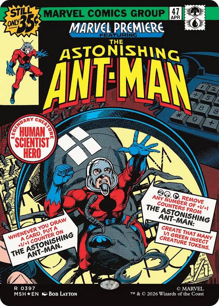 The Astonishing Ant-Man (Borderless) - Marvel Super Heroes - Magic