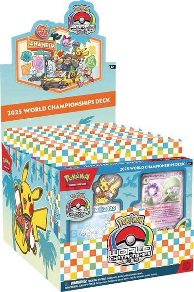 2025 World Championship Deck Display - World Championship Decks