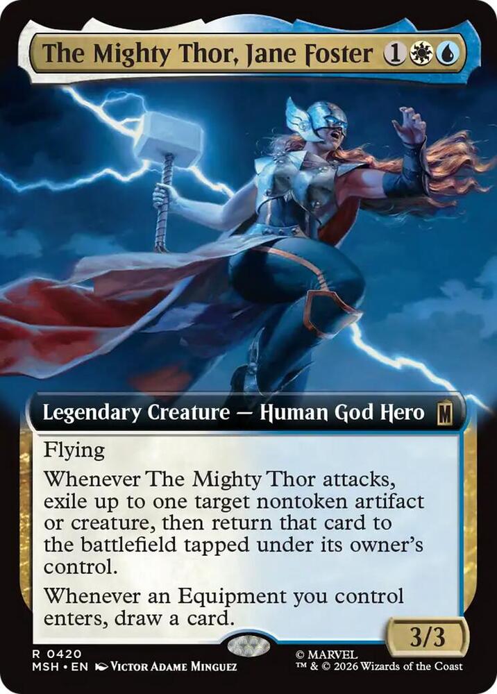 The Mighty Thor, Jane Foster (Extended Art) - Marvel Super Heroes