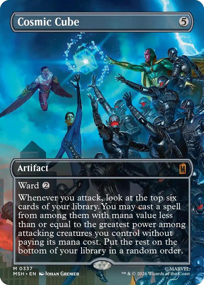 Cosmic Cube (Borderless) (0337) - Marvel Super Heroes - Magic: The