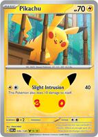 pokemon pikachu e3 card - 58/102 - Common - promo Featuring a striking image of the captivating character Pikachu [E3 Red Cheeks] #58