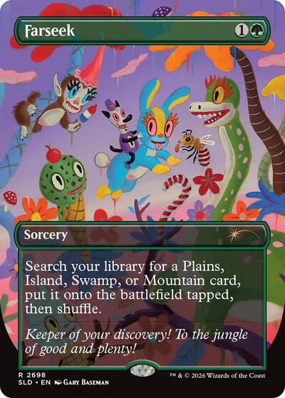 Farseek (Secret Lair) from SLD #2698, Magic: The Gathering card