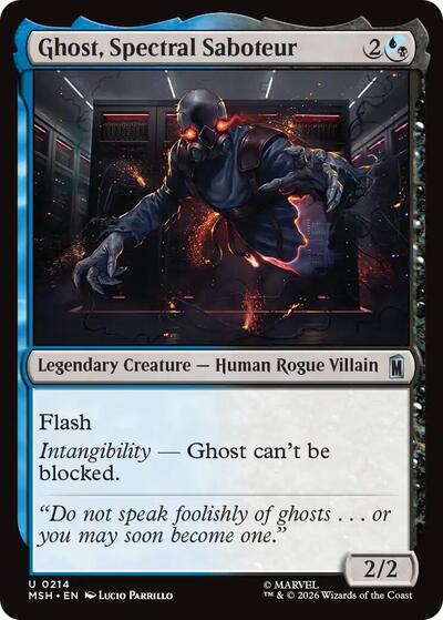 Ghost Spectral Saboteur