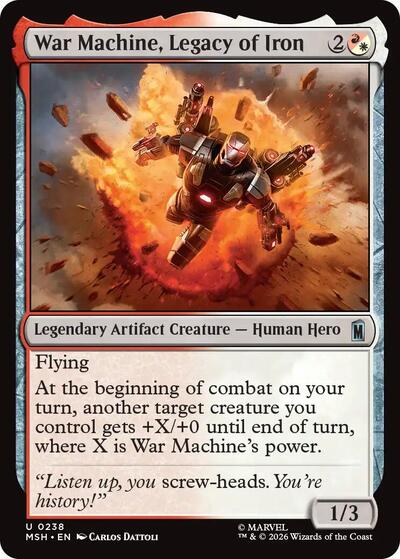 War Machine Legacy of Iron