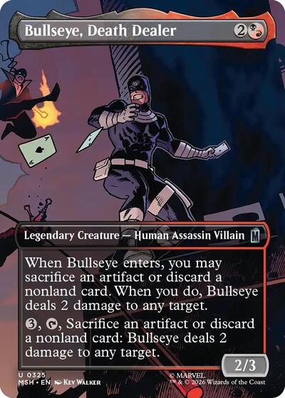 Bullseye Death Dealer Borderless