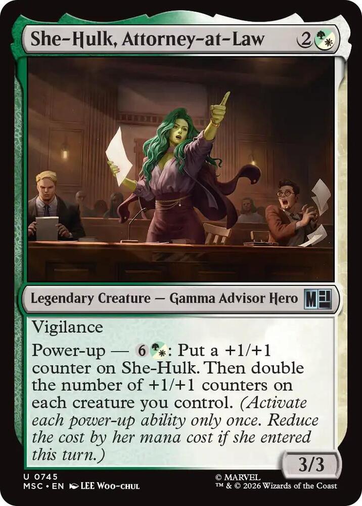 She-Hulk, Attorney-at-Law 745 card