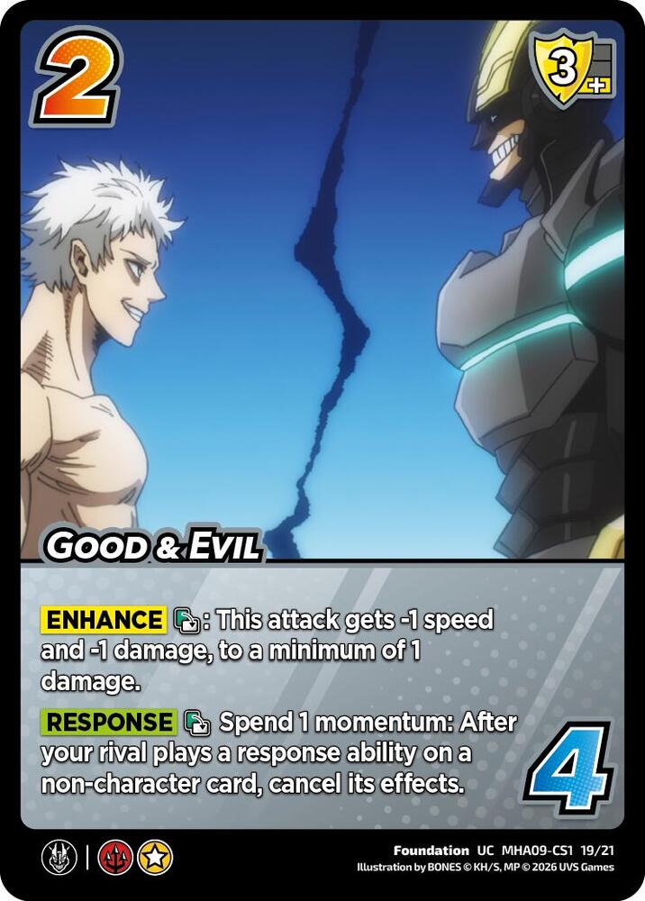 Good & Evil (19/21) - Challenger Series: My Hero Academia - Final
