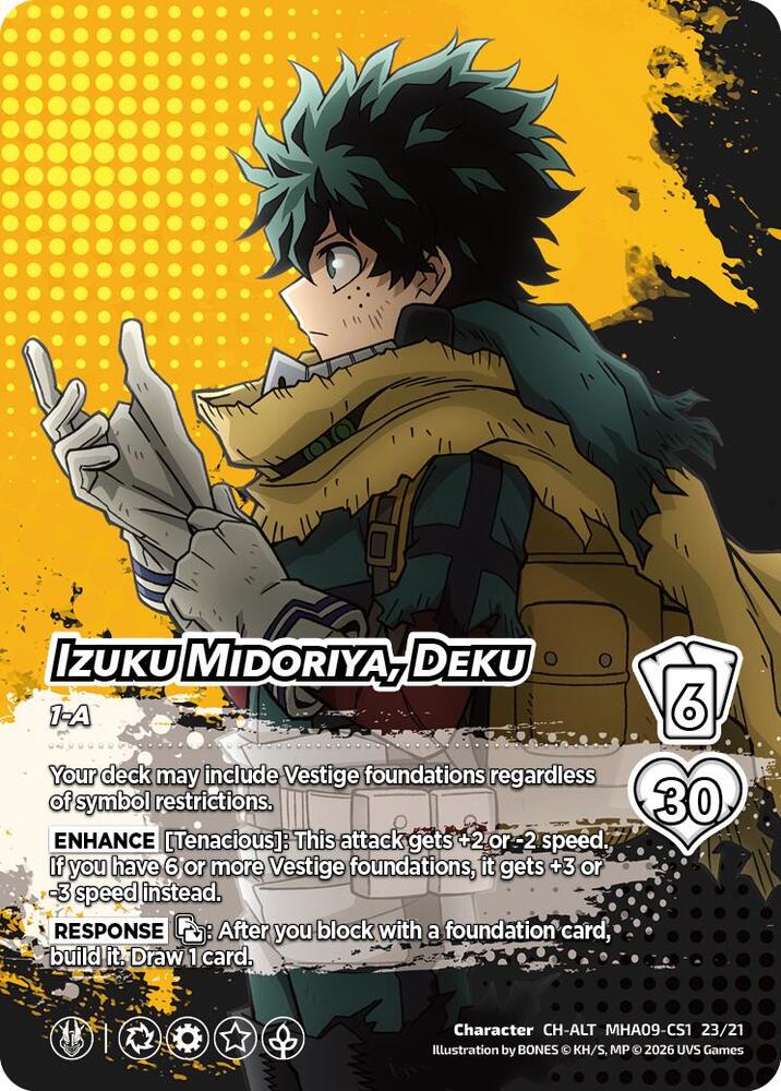 Izuku Midoriya, Deku (Alternative Art) - Challenger Series: My