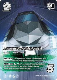 Armored Car Hercules (Alternative Art) - UniVersus Challenger Series: My Hero Academia - Final Battle trading card