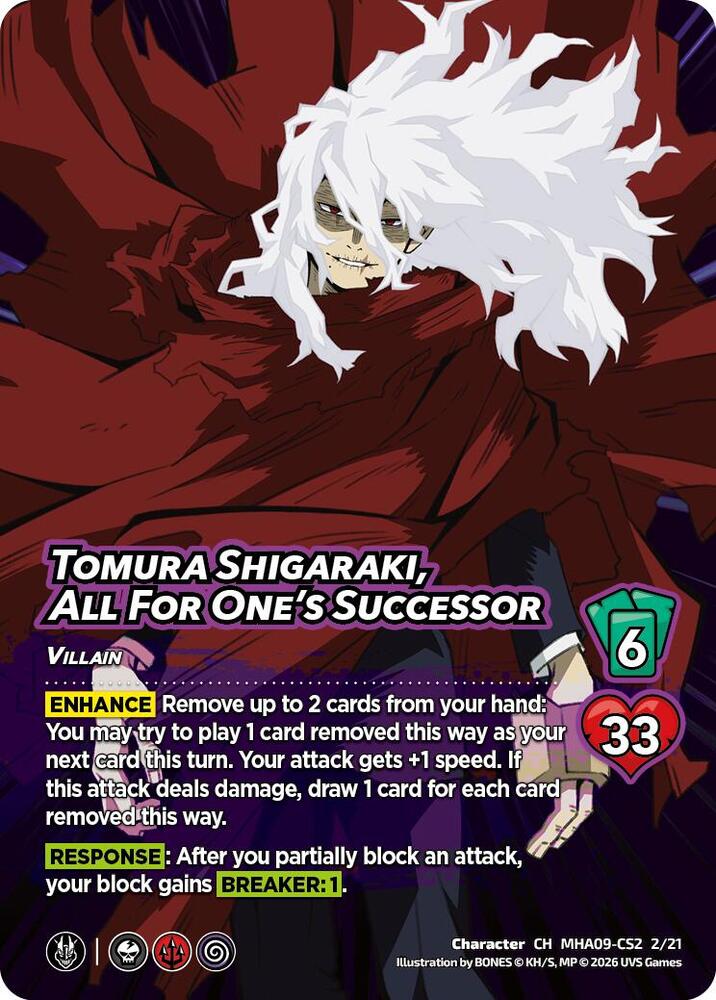 8/16~17@tsuyogarry様 Tomura Shigaraki, All For One's Successor - Challenger Series: My