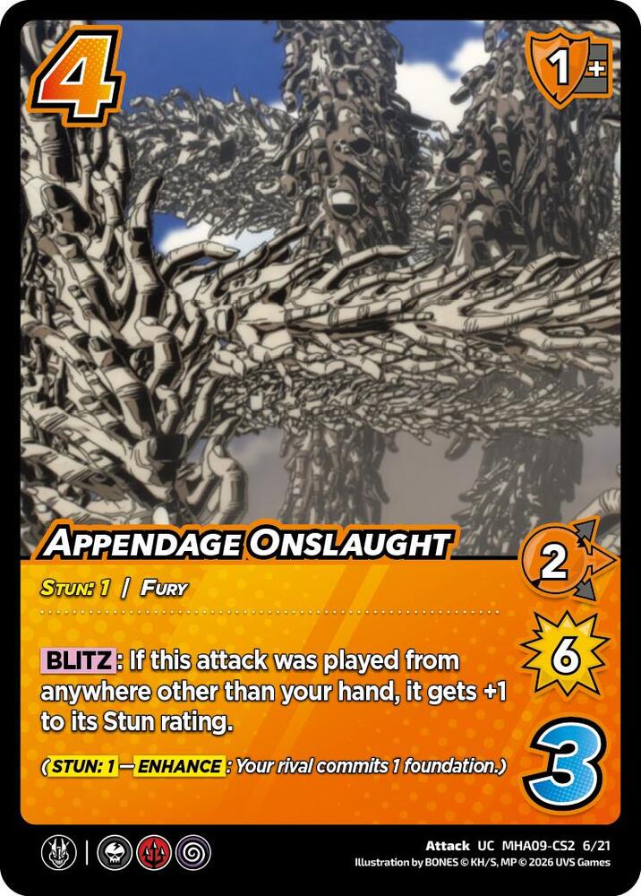 Appendage Onslaught - Challenger Series: My Hero Academia - Final