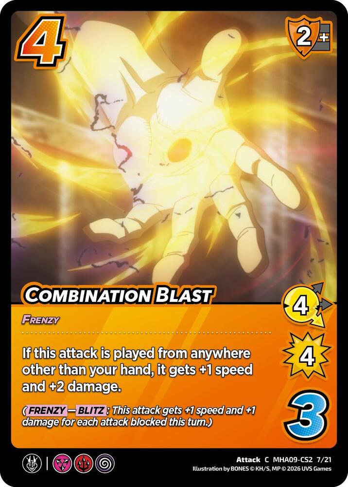 Combination Blast - Challenger Series: My Hero Academia - Final