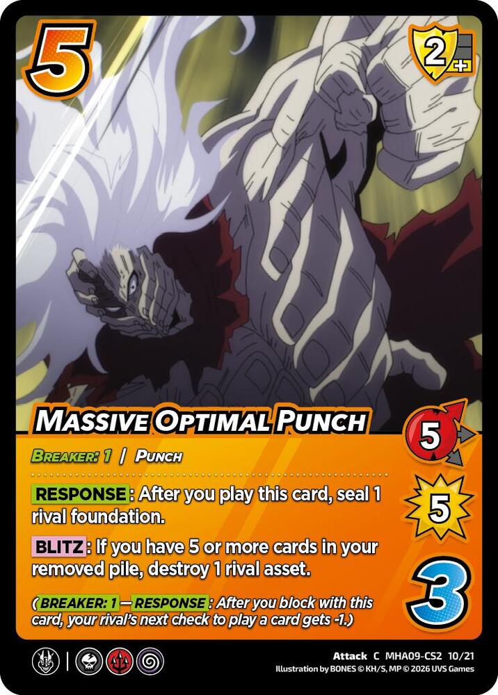 Massive Optimal Punch - Challenger Series: My Hero Academia