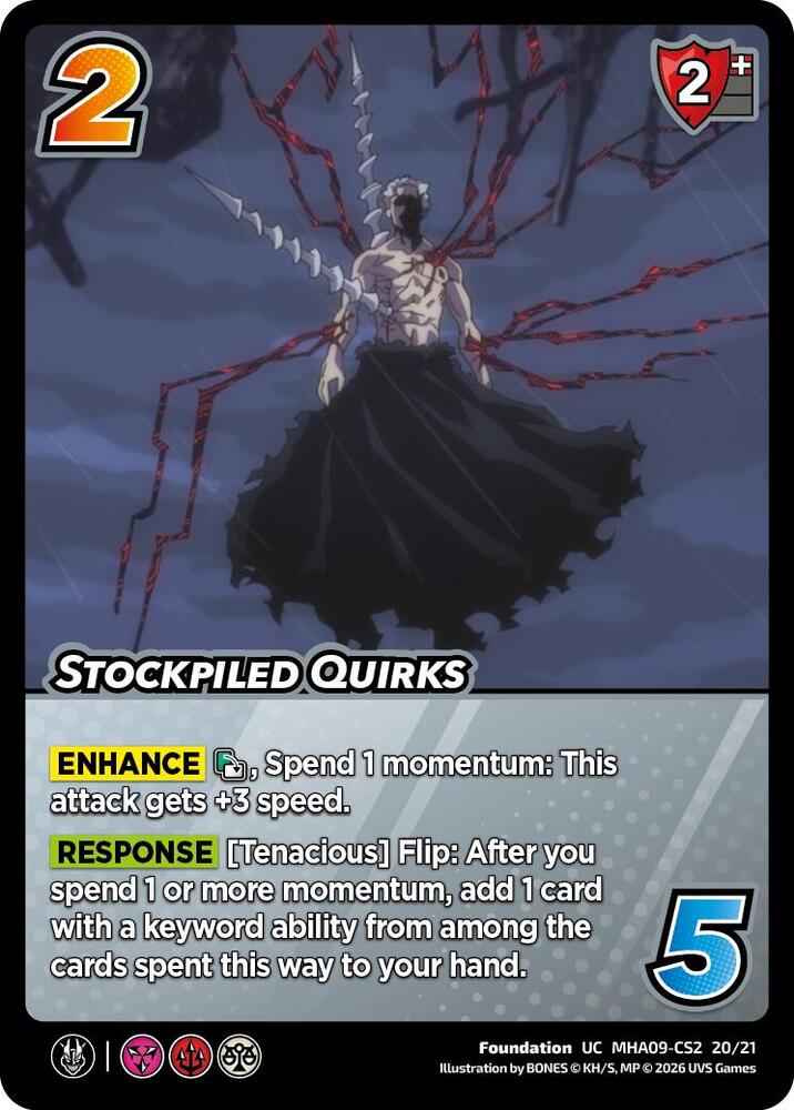 Stockpiled Quirks - Challenger Series: My Hero Academia - Final