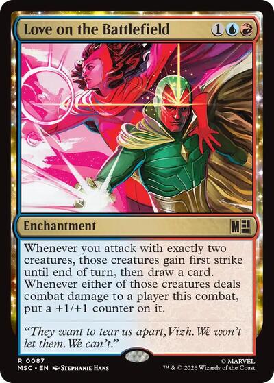 Love on the Battlefield Surge Foil