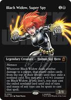 Black Widow, Super Spy (Borderless) (0364) - Marvel Super Heroes