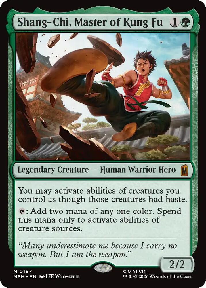 Shang-Chi, Master of Kung Fu - Marvel Super Heroes - Magic: The