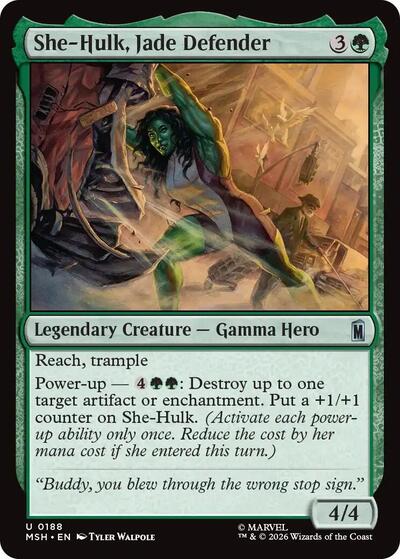 She Hulk Jade Defender