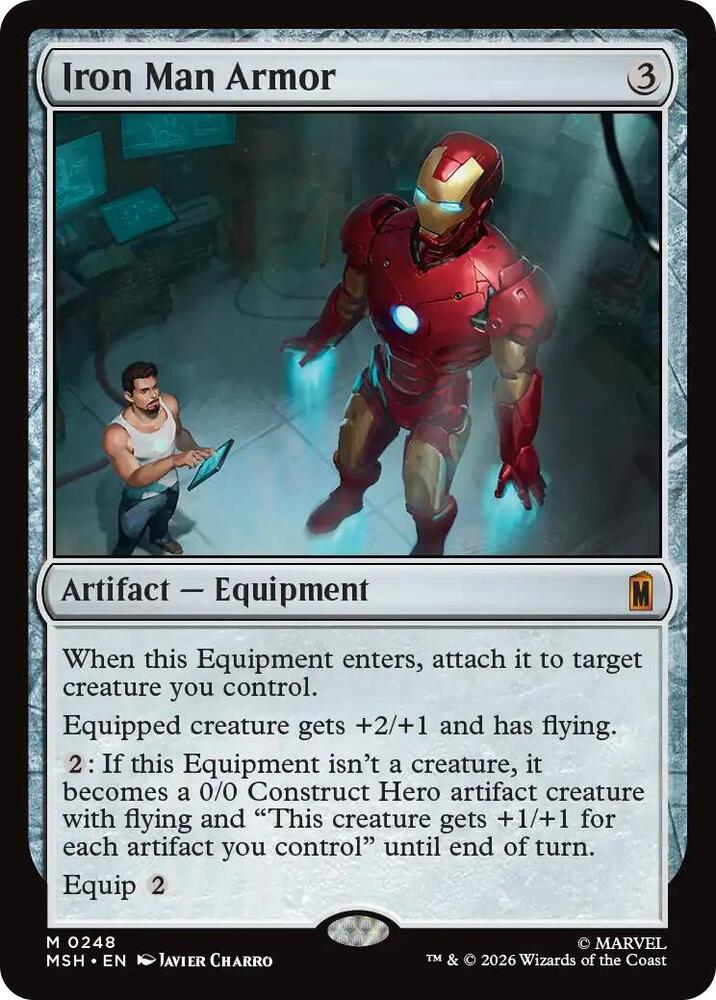 Iron Man Armor - Marvel Super Heroes - Magic: The Gathering