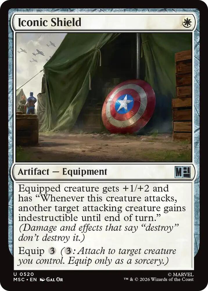 Iconic Shield 520 card