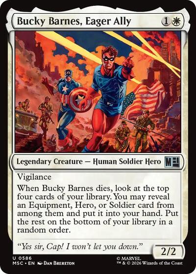 Bucky Barnes Eager Ally