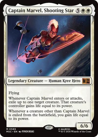 Captain Marvel Shooting Star
