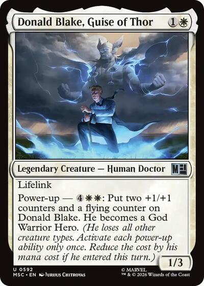 Donald Blake Guise of Thor