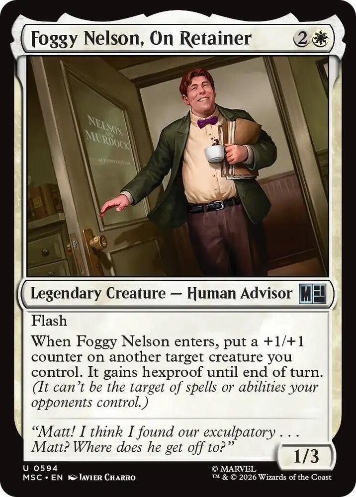 Foggy Nelson, On Retainer 594 card