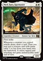 Nick Fury, Spymaster - Commander: Marvel Super Heroes - Magic: The
