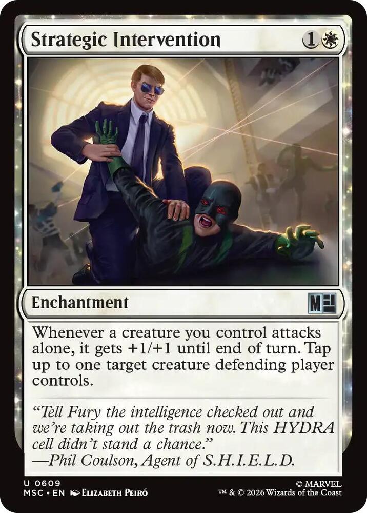Strategic Intervention 609 card
