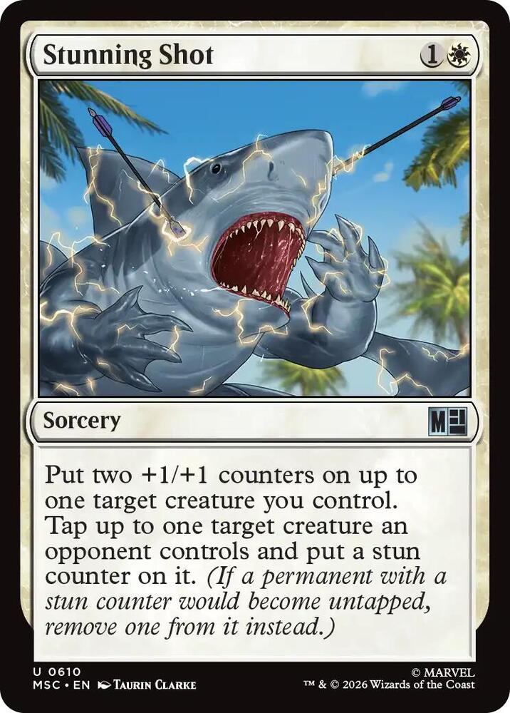 Stunning Shot 610 card