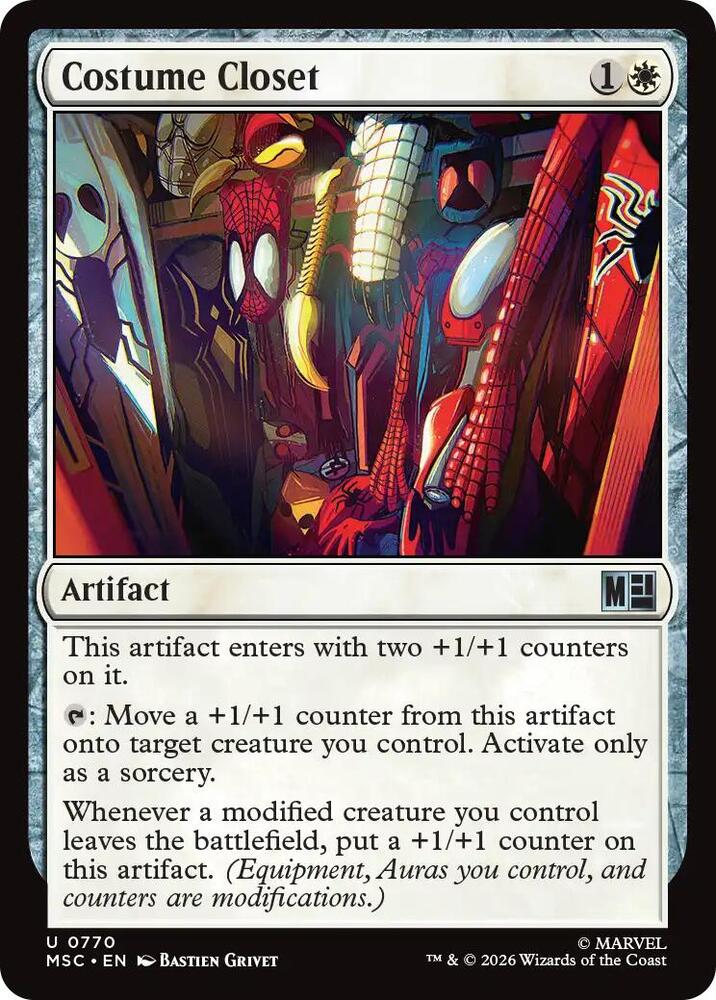 Costume Closet 770 card
