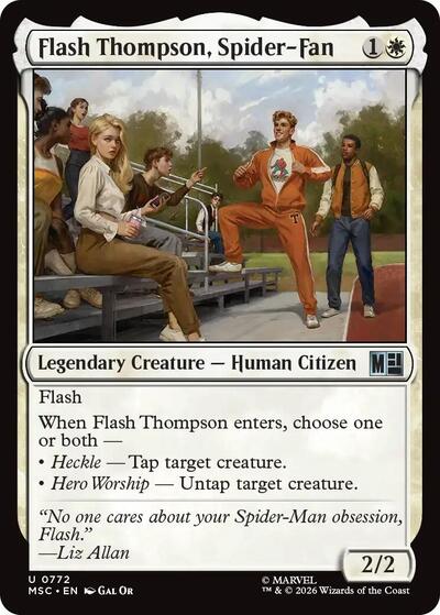 Flash Thompson Spider Fan