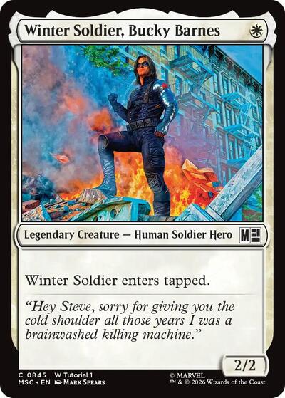 Winter Soldier Bucky Barnes 0845