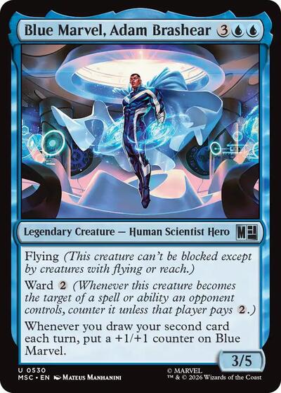 Blue Marvel Adam Brashear