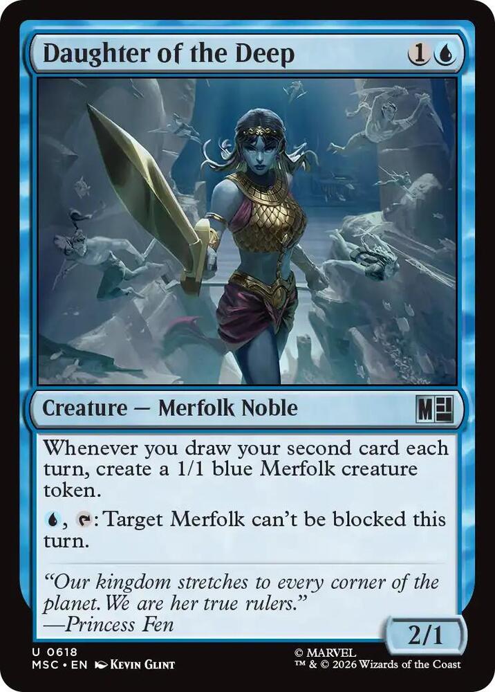 Daughter of the Deep 618 card